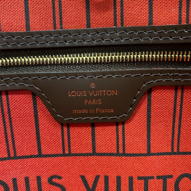 路易威登 Damier Neverfull 中號手提包 N40599 Ebene（女式）-4