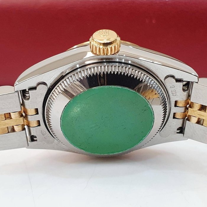 【大眾名錶】ROLEX 勞力士 69173 Datejust 蠔式女錶 金十鑽面盤 原帶未整理 大眾名錶G170-7
