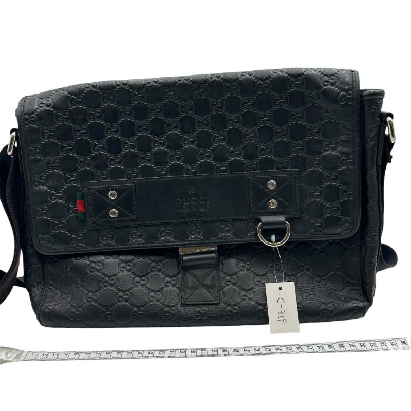 【美收精品】Gucci 老花郵差包 C-319【隔月月中將轉賣至日本 上架期限30天】-17