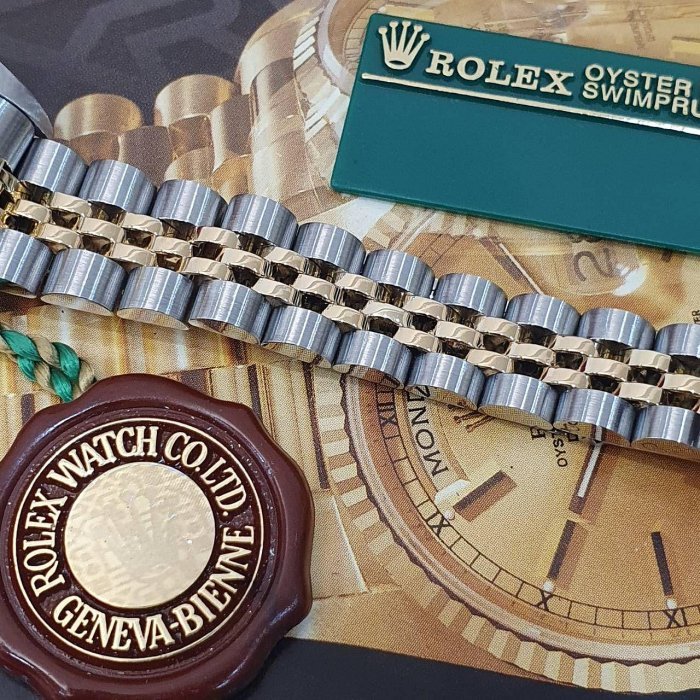 【大眾名錶】ROLEX 勞力士 69173 Datejust 半金女錶 金十鑽面盤 台灣AD全配件 大眾名錶G193-6