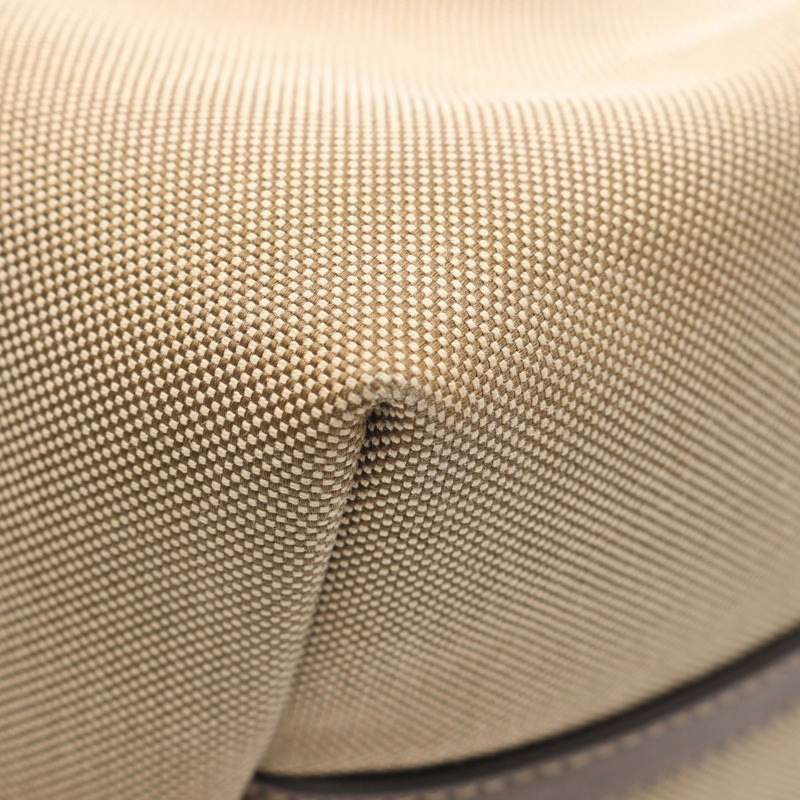 PRADA LOGO JACQUARD 2WAY Shuolder 斜背包，帆布皮革材質，棕色，二手-5