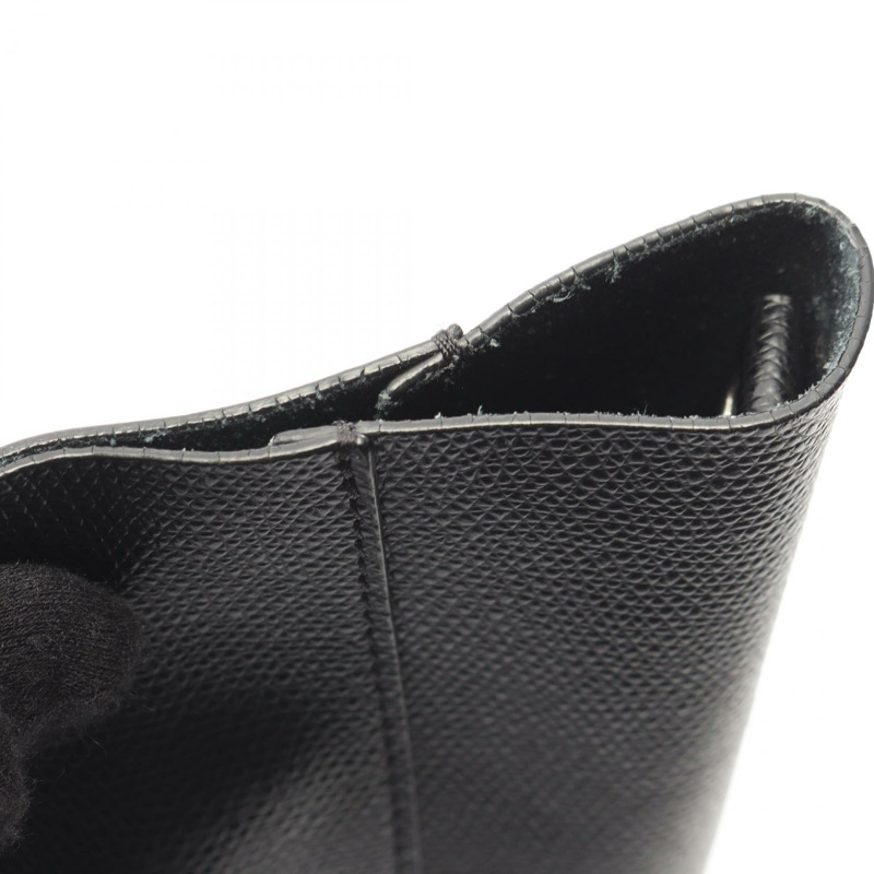 CELINE Vertical 小號 Cabas 單肩托特包 176183 黑色皮革 二手 女士-7