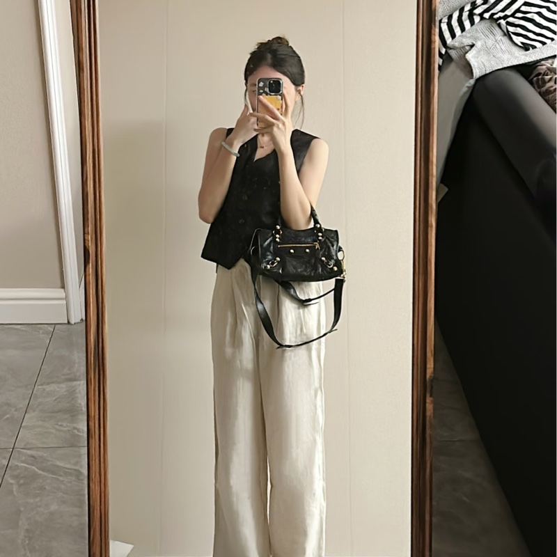 BALENCIAGA 巴黎世家 mini City 黑色 機車包 斜背包 肩背包 側背包 手提包-15