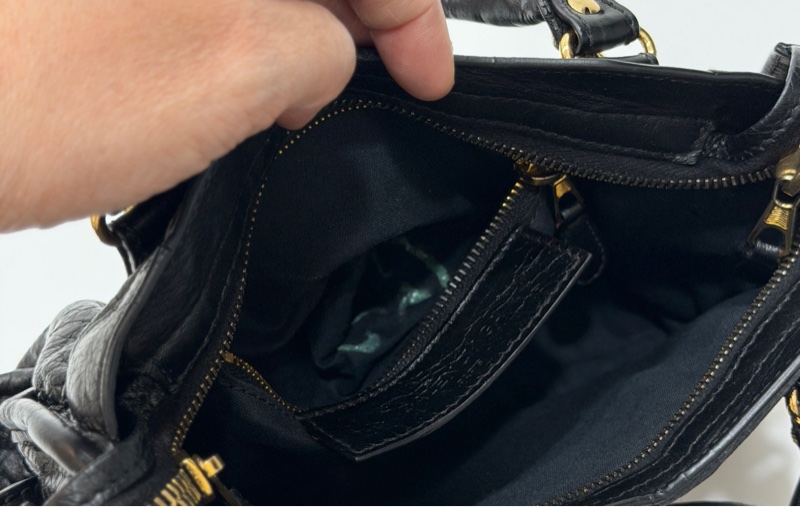 BALENCIAGA 巴黎世家 mini City 黑色 機車包 斜背包 肩背包 側背包 手提包-42