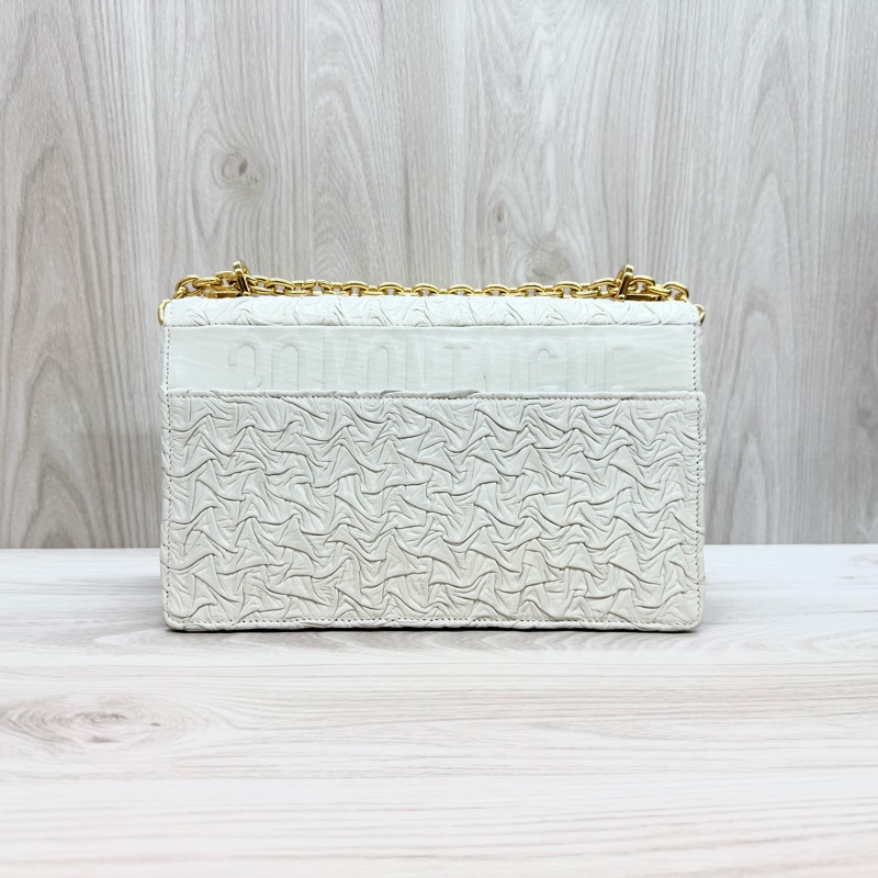 DIOR🤍限量款白金波紋小羊皮蒙田30M9220UPGO-2