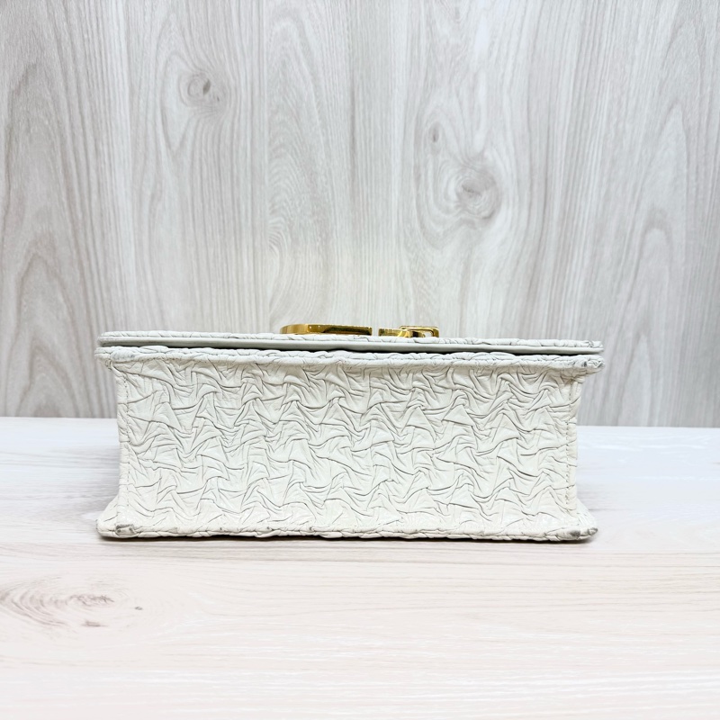 DIOR🤍限量款白金波紋小羊皮蒙田30M9220UPGO-5