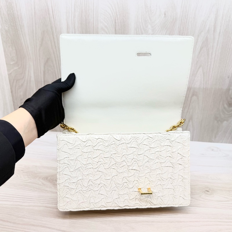 DIOR🤍限量款白金波紋小羊皮蒙田30M9220UPGO-6