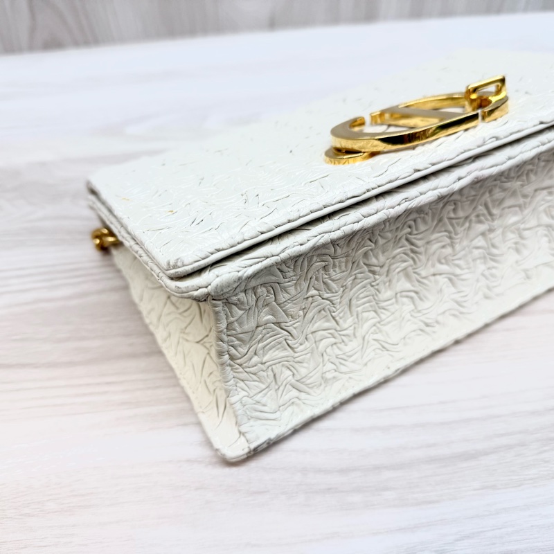 DIOR🤍限量款白金波紋小羊皮蒙田30M9220UPGO-10