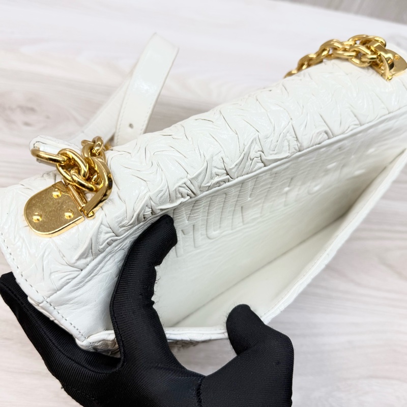 DIOR🤍限量款白金波紋小羊皮蒙田30M9220UPGO-23