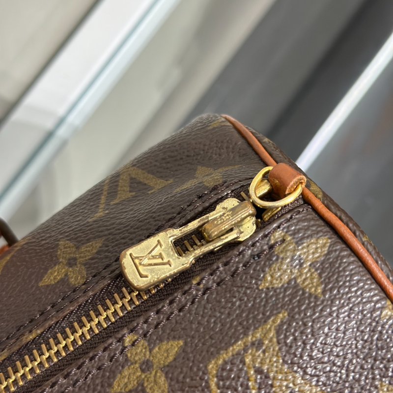 LOUIS VUITTON Papillon 30圓筒子母包 - 老花-7