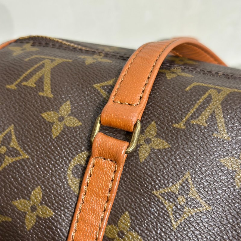 LOUIS VUITTON Papillon 30圓筒子母包 - 老花-15