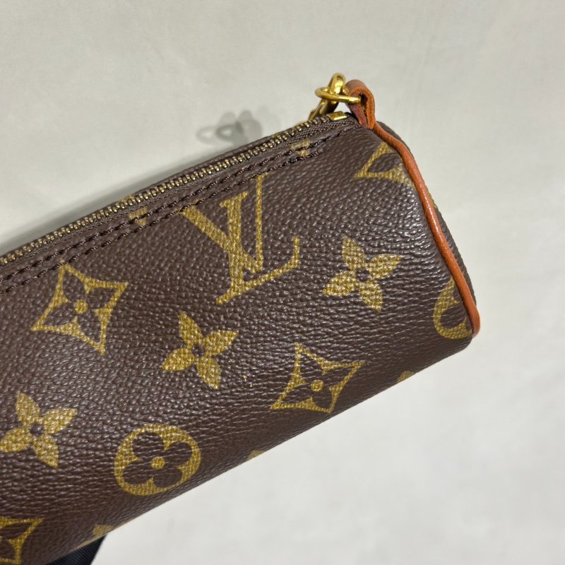 LOUIS VUITTON Papillon 30圓筒子母包 - 老花-21