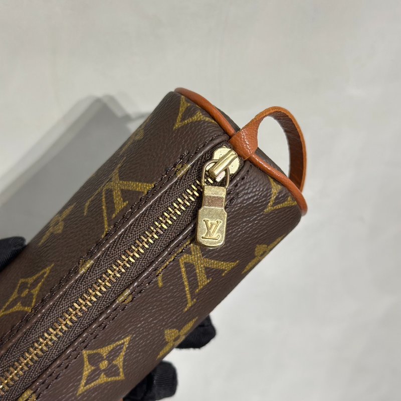 LOUIS VUITTON Papillon 30圓筒子母包 - 老花-22