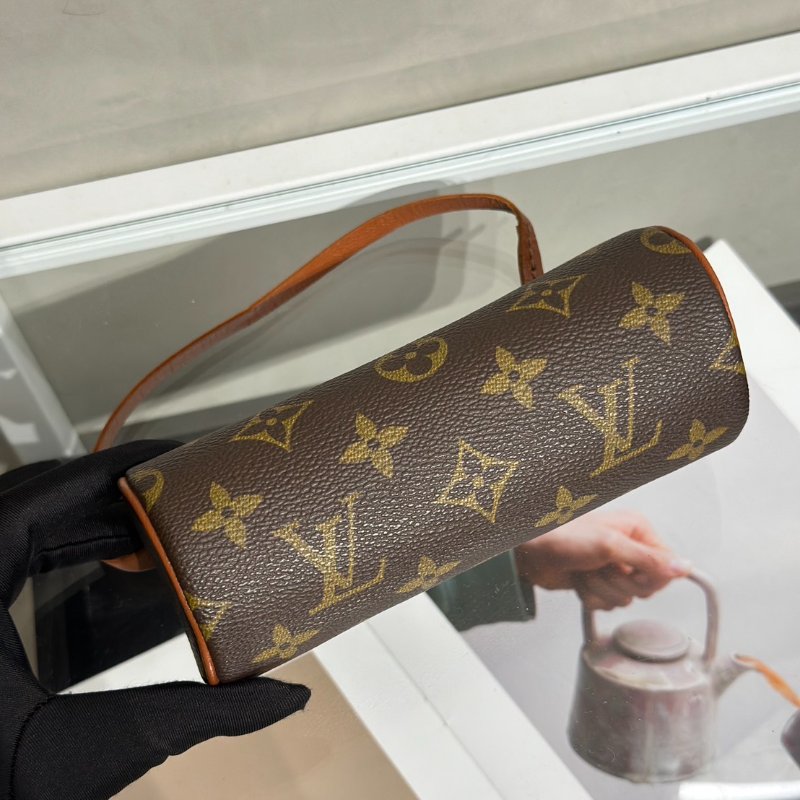 LOUIS VUITTON Papillon 30圓筒子母包 - 老花-24