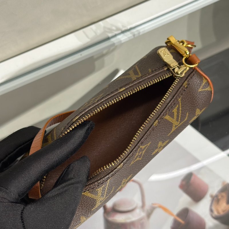 LOUIS VUITTON Papillon 30圓筒子母包 - 老花-25