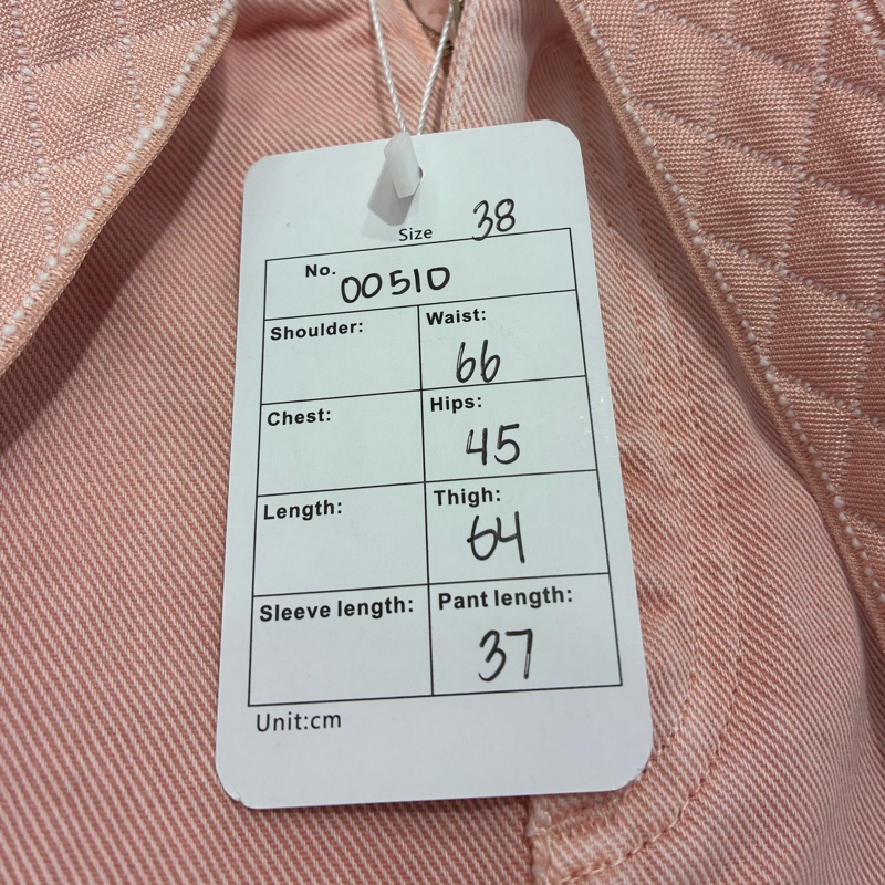 ❤️Chanel🌸 櫻花粉紅色牛仔短褲-7