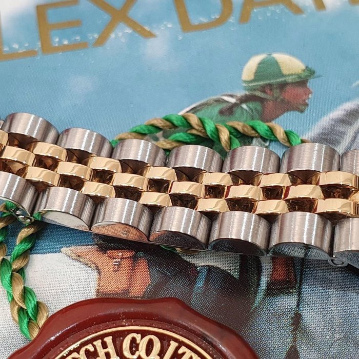 【大眾名錶】ROLEX 勞力士 69173 Datejust 半金女錶 紀念金十鑽面盤 台灣AD 大眾名錶B1206-6