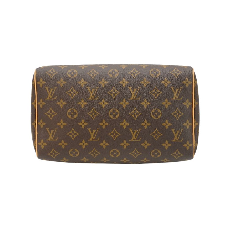Louis Vuitton 展示品 Speedy Soft 30 Crafty 帆布二用波士頓包(M11945-咖)-3