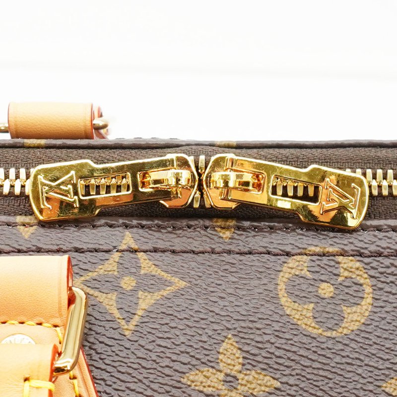 Louis Vuitton 展示品 Speedy Soft 30 Crafty 帆布二用波士頓包(M11945-咖)-5