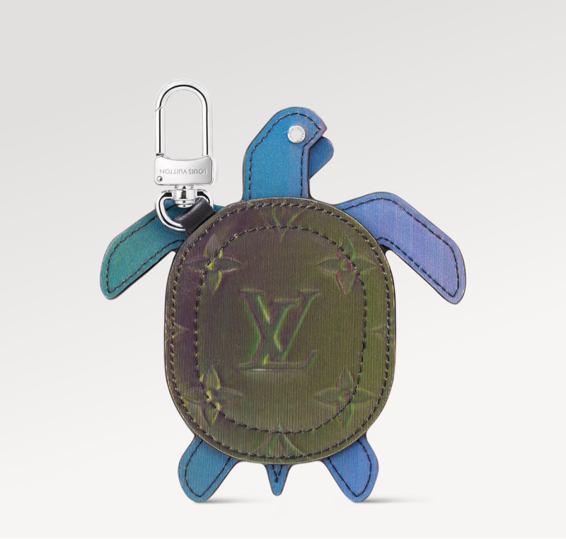 Louis Vuitton Lv 路易威登 Turtle Pouch 包包吊飾 耳機盒 鑰匙圈 Lv吊飾-2