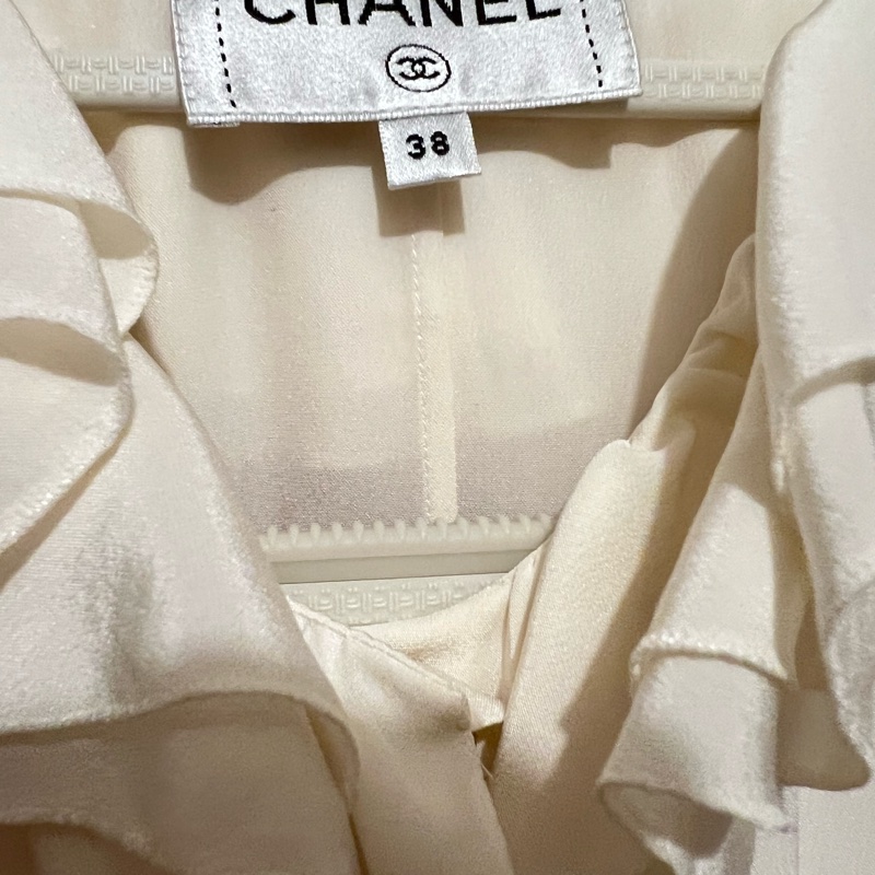 Chanel真絲襯衣38碼-2