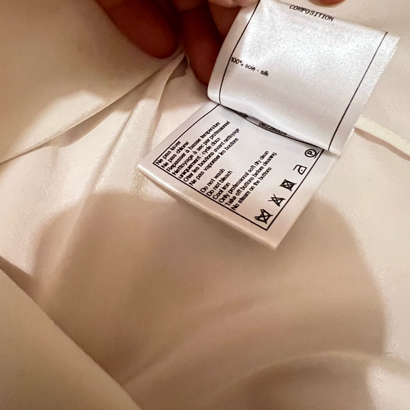 Chanel真絲襯衣38碼-5