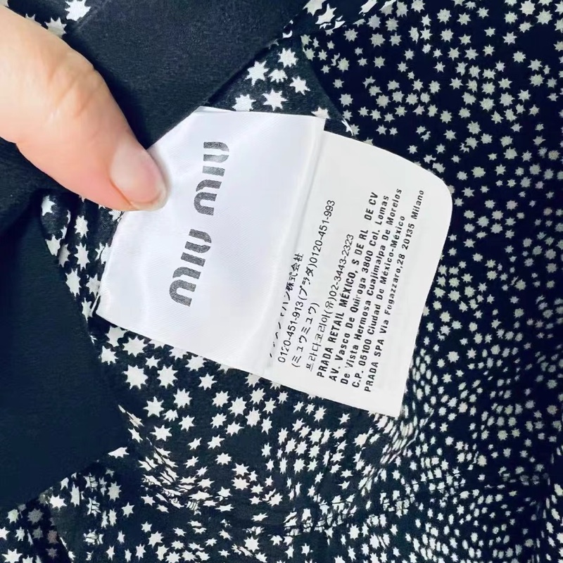 miumiu真絲連衣裙40碼-1