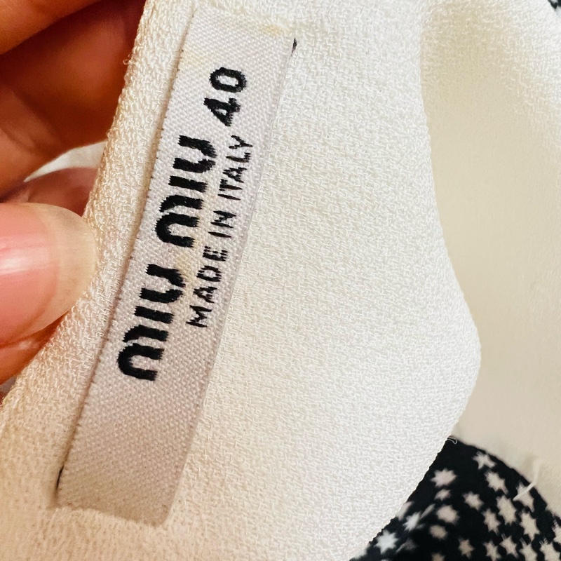 miumiu真絲連衣裙40碼-5