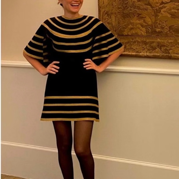 ❤️Chanel 埃及系列連身裙🖤-6