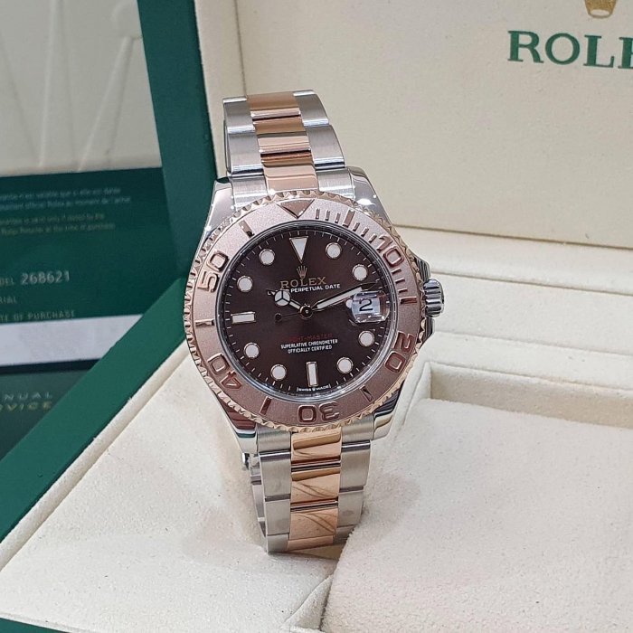 【大眾名錶】ROLEX 勞力士 268621 Yacht-Master 遊艇名仕 2020/06卡 大眾名錶B1123-1