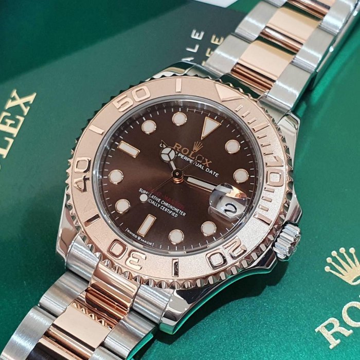【大眾名錶】ROLEX 勞力士 268621 Yacht-Master 遊艇名仕 2020/06卡 大眾名錶B1123-5
