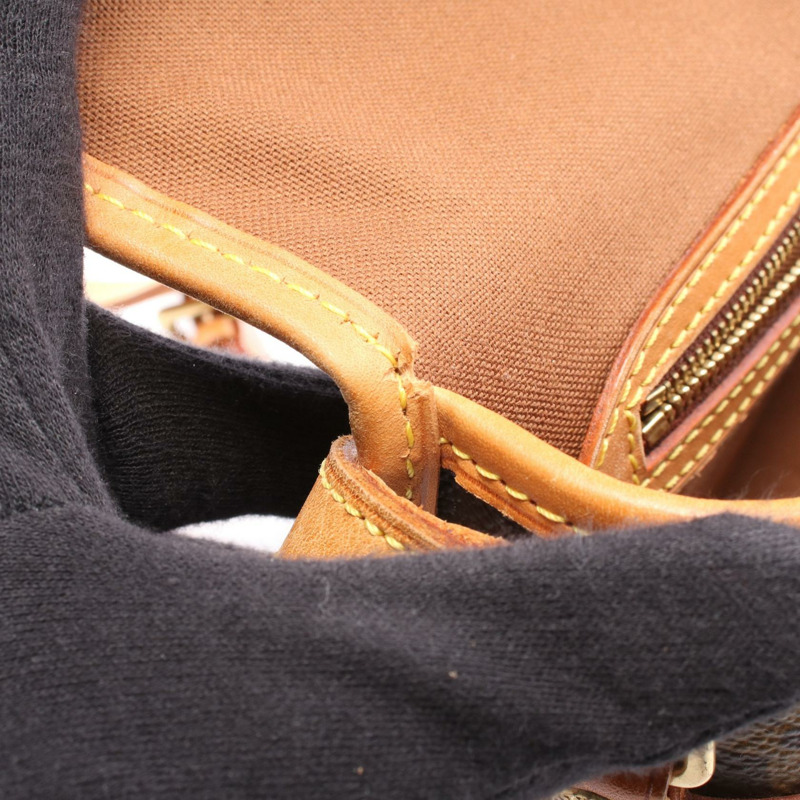 路易威登 Sologne 單肩斜背包 M42250 Monogram 皮革 棕色 二手-5