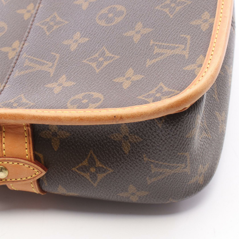 路易威登 Sologne 單肩斜背包 M42250 Monogram 皮革 棕色 二手-7