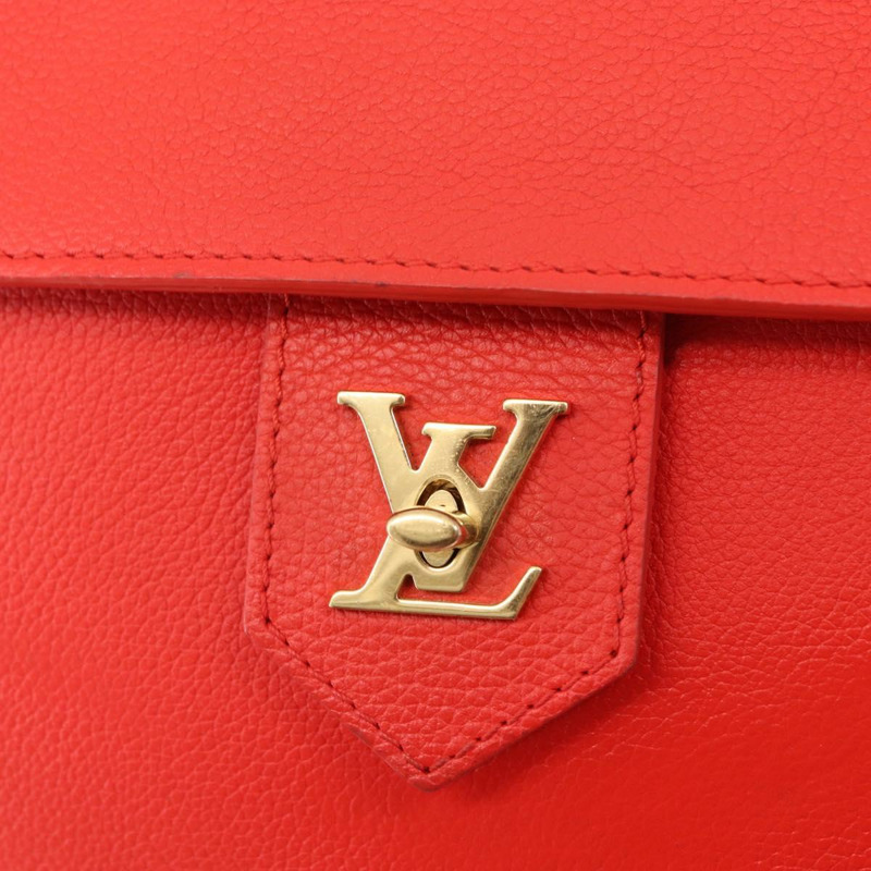 【日本直送】路易威登 Parnasea Rock Me 2 手提包 皮革 紅色 M50360 LV 正品 ka1564-16