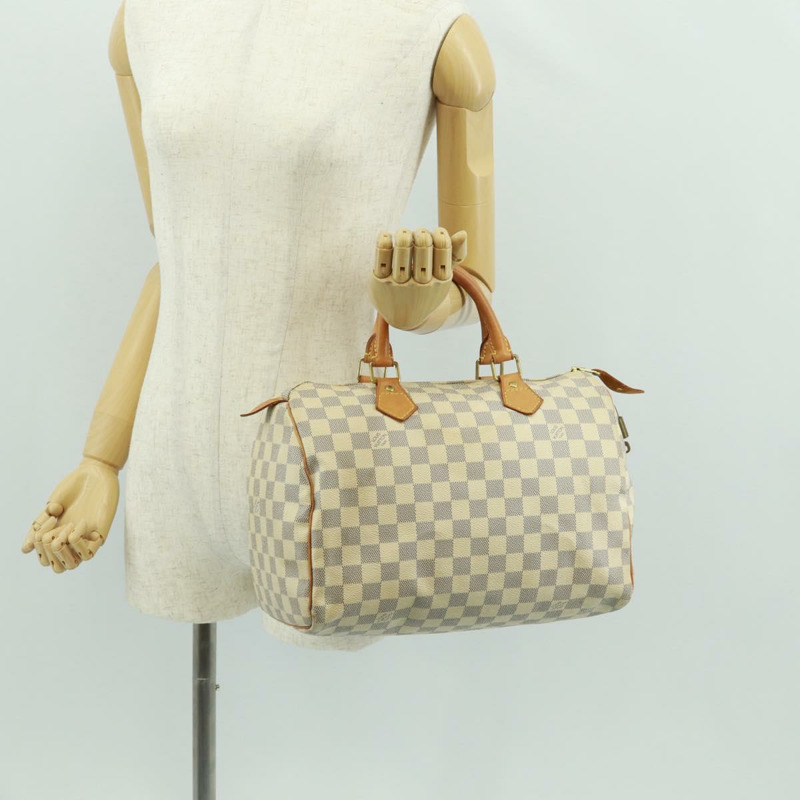 【日本直送】路易威登 Damier Azur Speedy 30 手提包 N41533 LV Auth 169182V-23