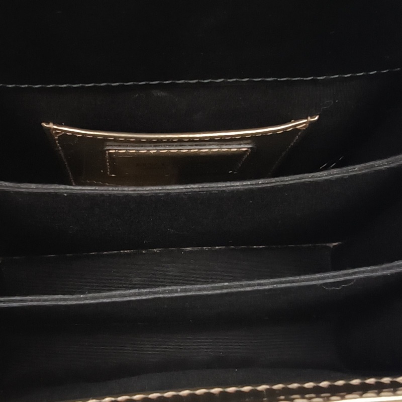 BVLGARI SerpentiForever風琴蛇頭包小號金色牛皮-5