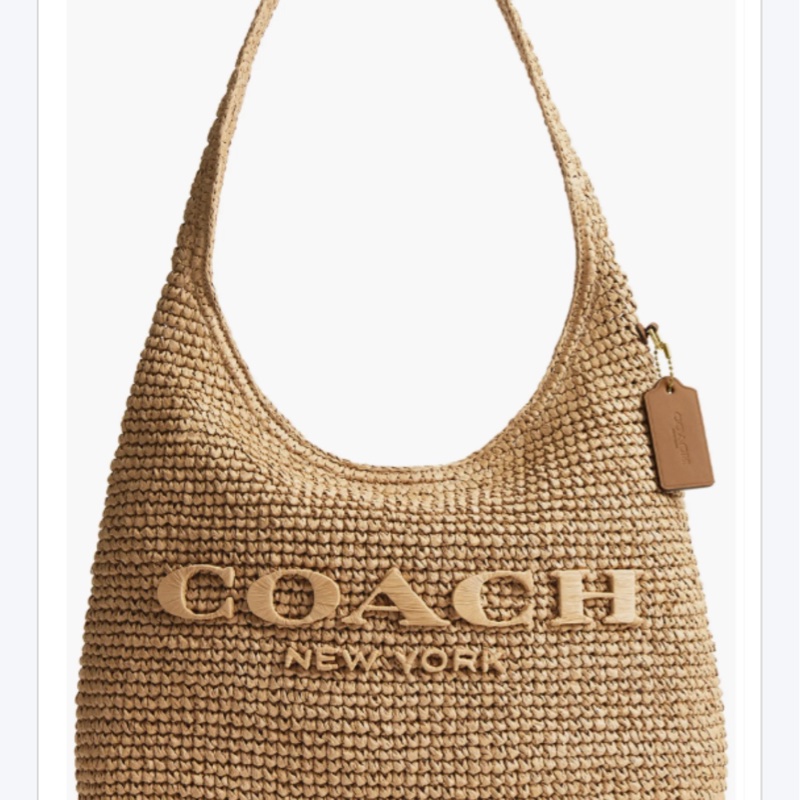 COACH 草編包 Brooklyn 34🤎-1