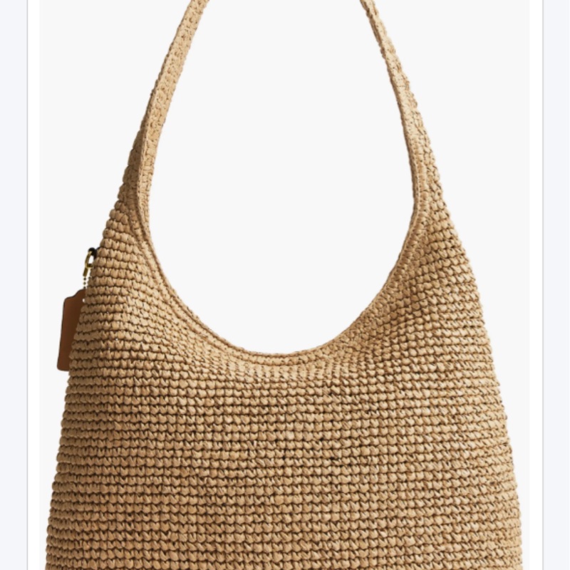 COACH 草編包 Brooklyn 34🤎-4