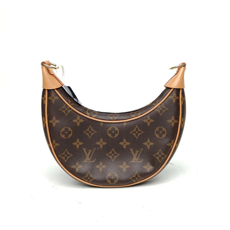 LOUIS VUITTON Loop豌豆包老花PVC金扣晶片-2