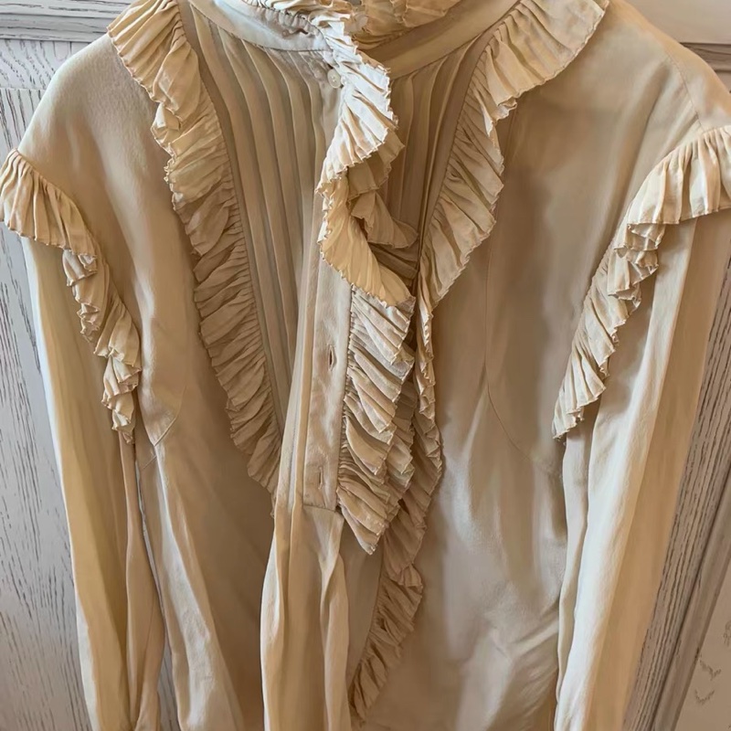 Chloe真絲襯衣38碼-0