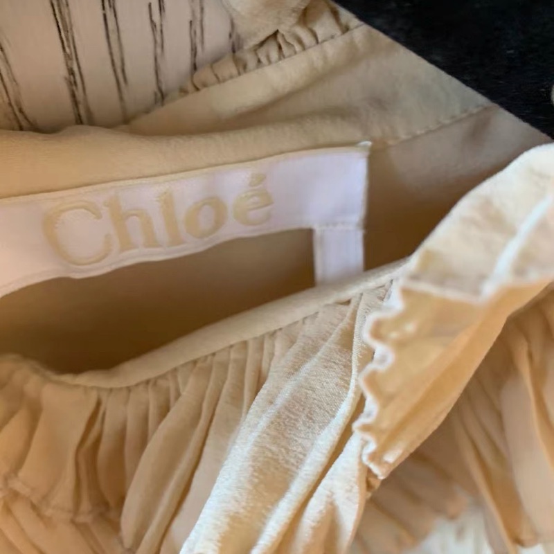 Chloe真絲襯衣38碼-1