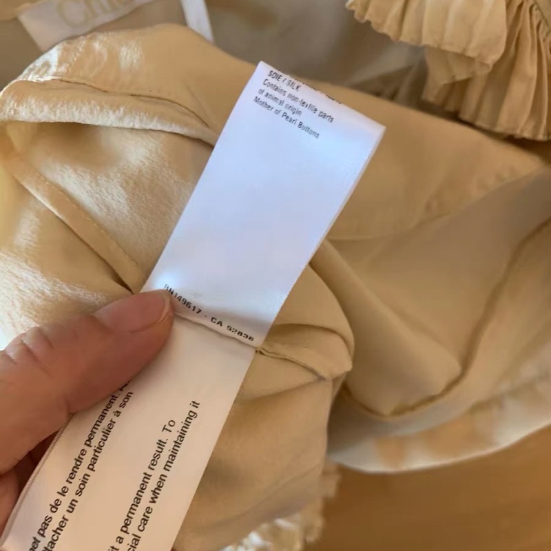 Chloe真絲襯衣38碼-3