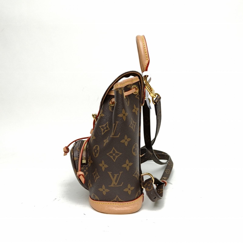 LOUIS VUITTON MontsourisPM雙肩包mini24老花PVC晶片-1