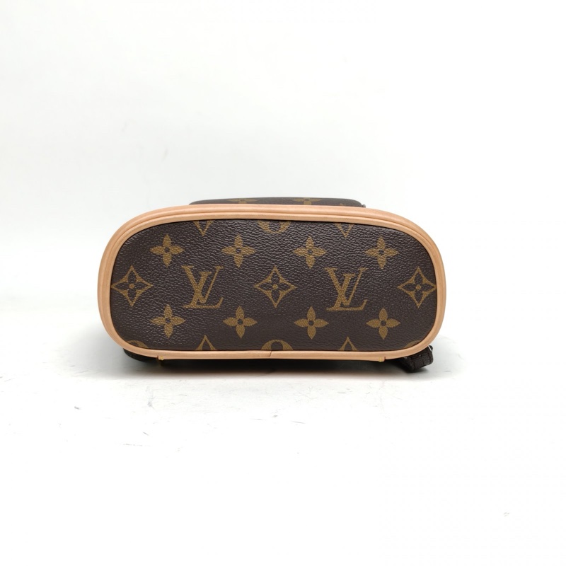 LOUIS VUITTON MontsourisPM雙肩包mini24老花PVC晶片-3