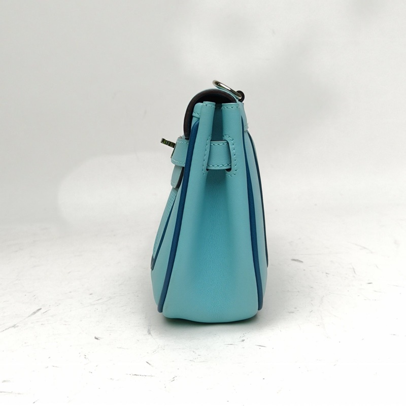 HERMES BerlineMini20馬卡龍Swift皮R刻銀扣-1