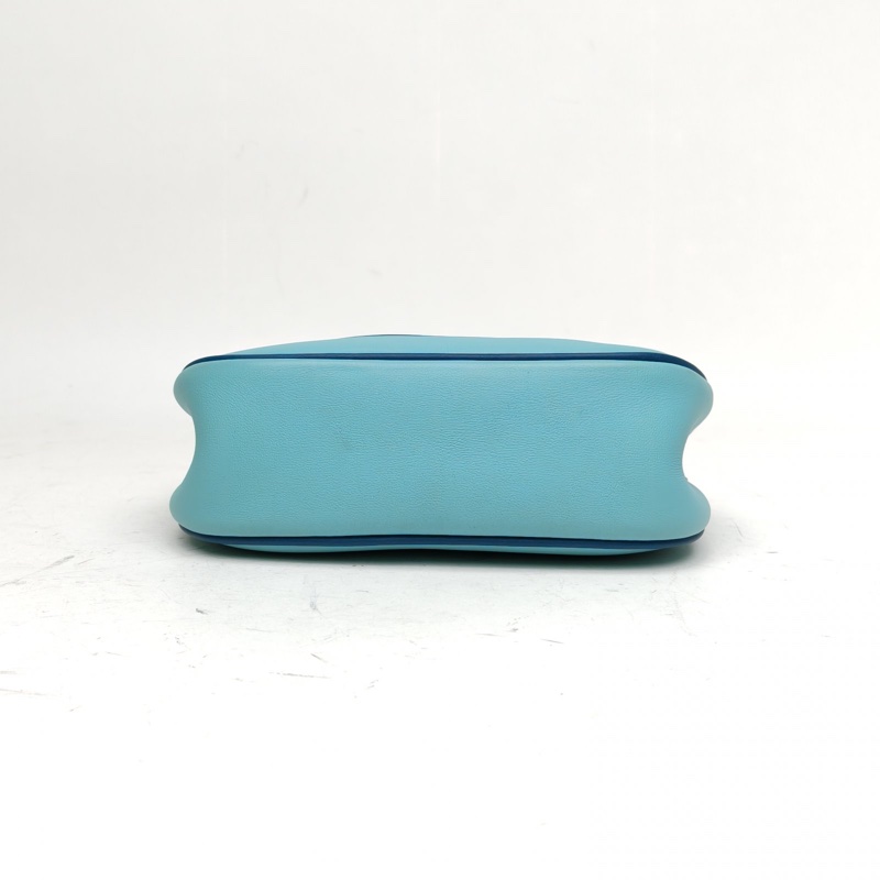 HERMES BerlineMini20馬卡龍Swift皮R刻銀扣-3