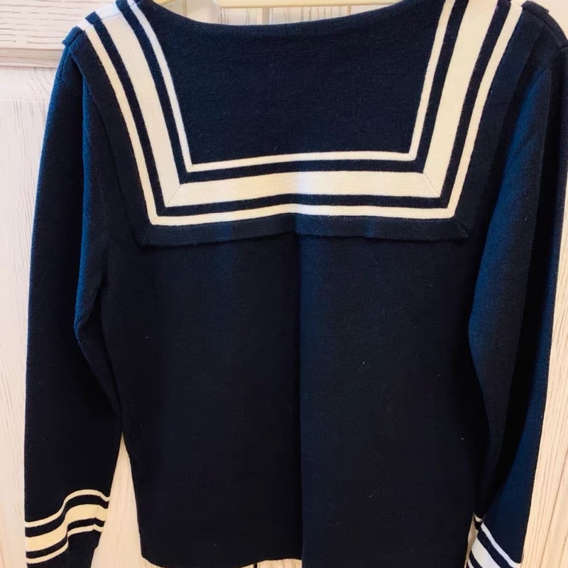 Chloe海軍風羊絨衫s碼-4