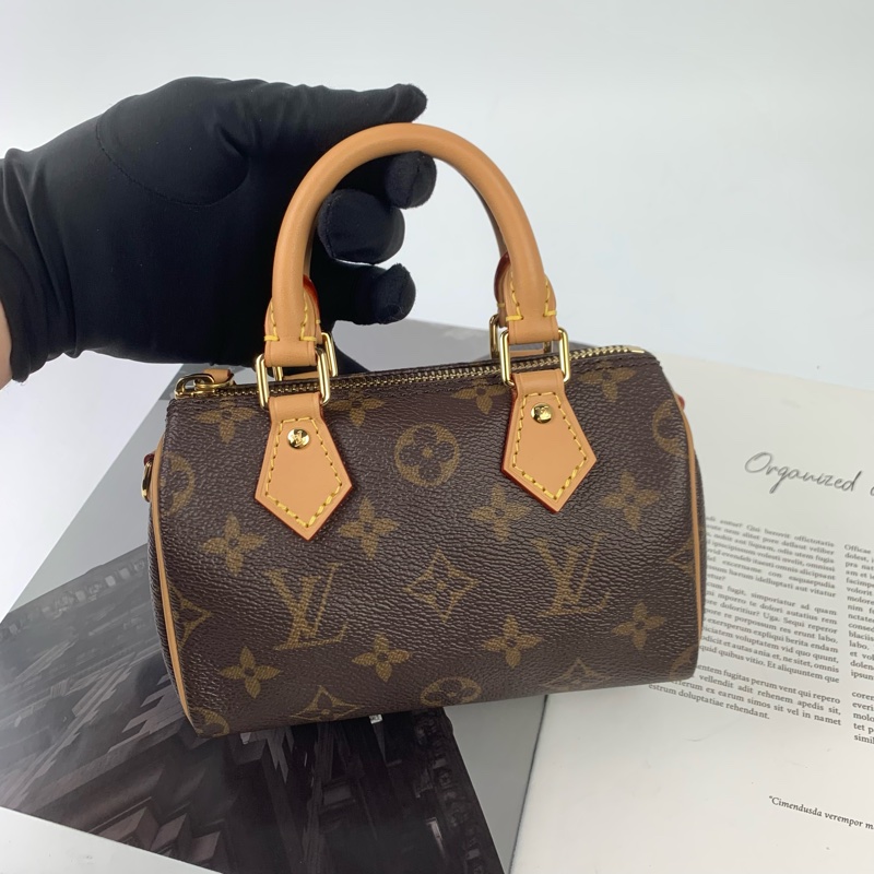 LV nano speedy包況新👍盒子/防塵袋/購證都在🥰-4