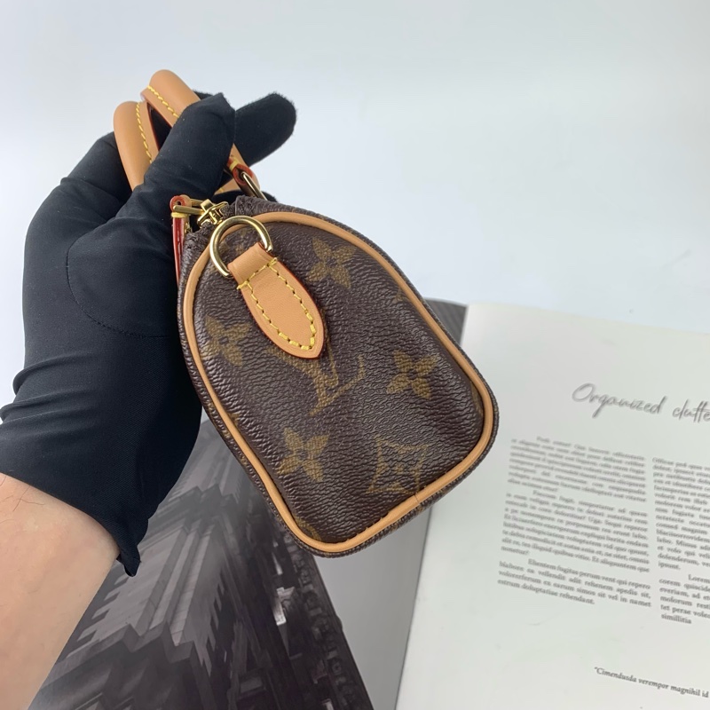 LV nano speedy包況新👍盒子/防塵袋/購證都在🥰-7