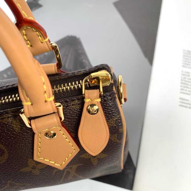 LV nano speedy包況新👍盒子/防塵袋/購證都在🥰-10